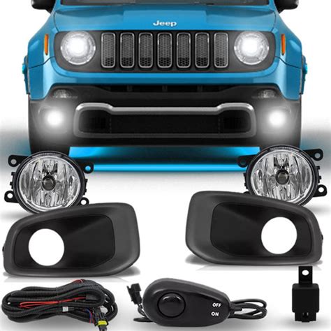 Kit Farol Milha Neblina Jeep Renegade Farolet R