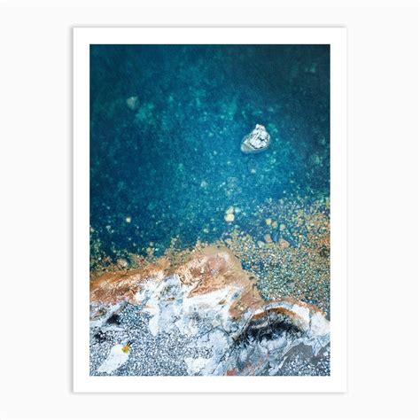 Aerial View Of Hot Springs Art Print By Etnousta Fy