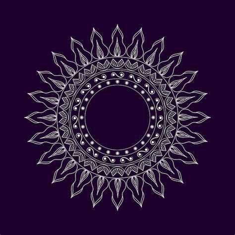 Premium Vector Simple Mandala Design Elements Vector