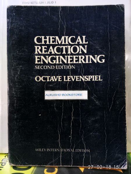 Jual Chemical Reaction Engineering Second Edition Oleh Octave