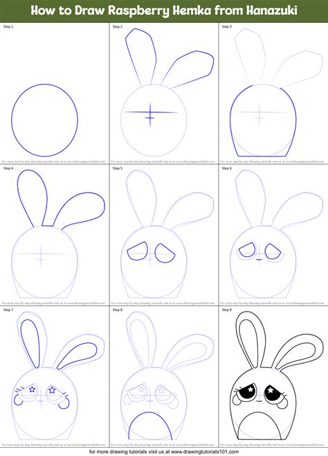 How To Draw Raspberry Hemka From Hanazuki Hanazuki Step By Step