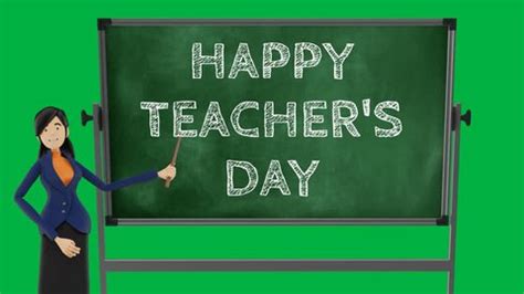 Happy Teachers Day Handwritten Animated Text Stock Footage Video (100% Royalty-free) 1102816941 ...