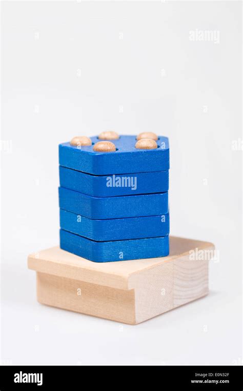 Wooden baby blocks Stock Photo - Alamy