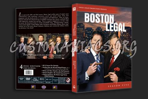 Boston Legal Season 5 dvd cover - DVD Covers & Labels by Customaniacs ...