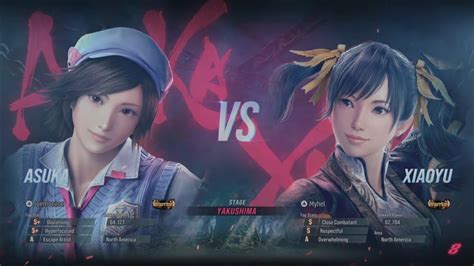 Tekken Closed Network Test Joemoezoe Asuka Vs Myhel Xiaoyu For