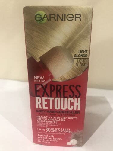 Garnier Express Retouch Root Concealer For Light Blonde Hair Ml New