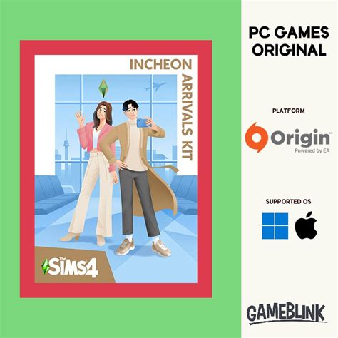 Jual The Sims 4 Incheon Arrivals Kit PC Mac Origin Shopee Indonesia