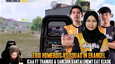 Trio Vs Squad In Klasik Ratu Sniper Icaa Bantai Enemy Kat Erangel