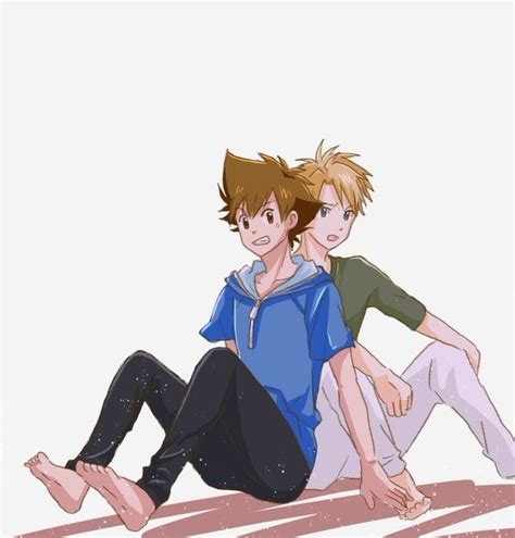 Pin De Nakyuma En Tai X Matt Digimon Chicos Gay Taichi Yagami Chicas