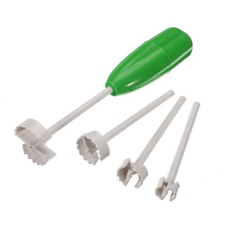 4 Pcs Vege Drill Vegetable Spiral Cutter 99Wholesale