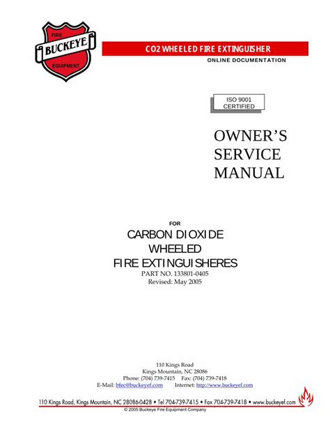 Pdf Owners Service Manual Buckeye Fire Equipmentbuckeyefire