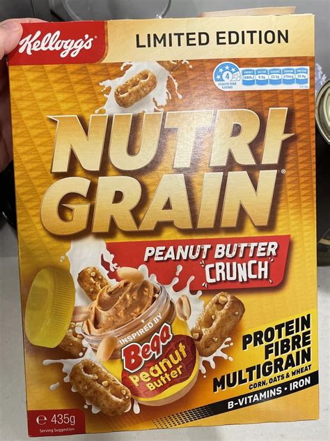 Kelloggs Nutri Grain Bega Peanut Butter Aussies Fed Up With Cereal