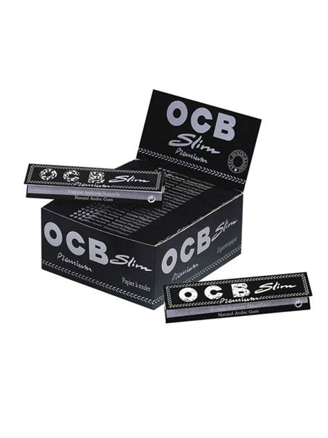 OCB Slim King Size, schwarz – 1000Seeds