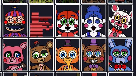 Ucn Roster In My Style Rfivenightsatfreddys