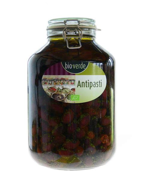 Bio Verde Schwarze Kalamata Oliven Mit Stein Mit Frischen Kr Utern In