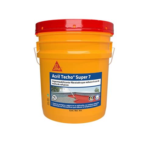 Acril Techo Super Rojo Kg The Home Depot M Xico