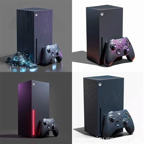 Futuristic Xbox Series X 4k Gaming Console With Ray Tracing Smart