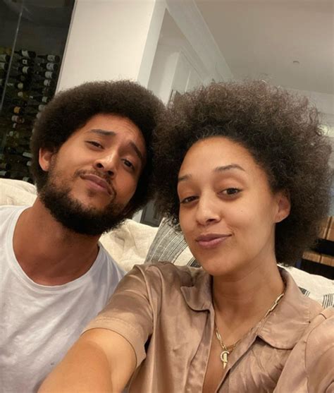 ‘all I See Is Tahj Tia Mowry Shares Throwback Photo And Fans Say She