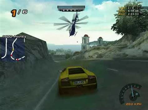 Need For Speed Hot Pursuit 2 Wine Country Lamborghini Murciélago PC Gameplay YouTube