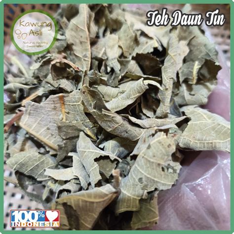 Jual Teh Daun Tin Ara Kering Herbal Tea Premium Original Shopee Indonesia