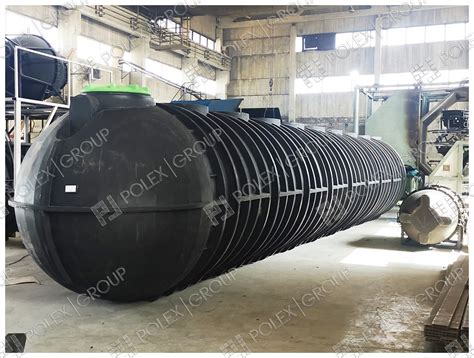 Накопительный пожарный резервуар 50м3 пластиковый подземного типа