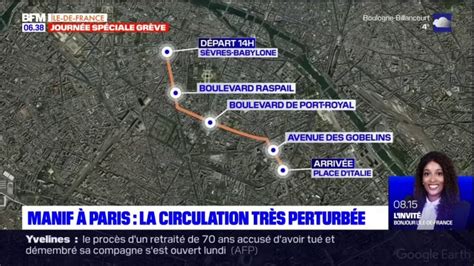 Grève du 7 mars la circulation très perturbée à Paris avec la