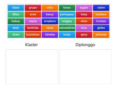 filipino diptonggo teaching resources