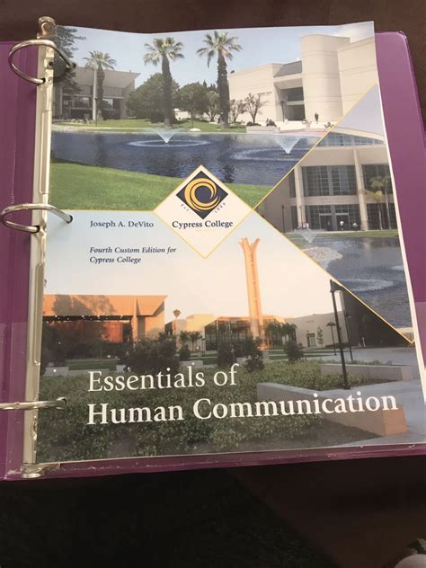 By Joseph A Devito Essentials Of Human Communication Book Alone 4th Edition Paperback