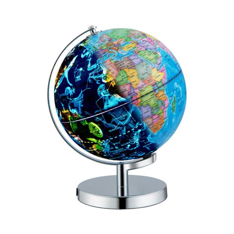 In Illuminated World Globe With Stand And Constellations Costway