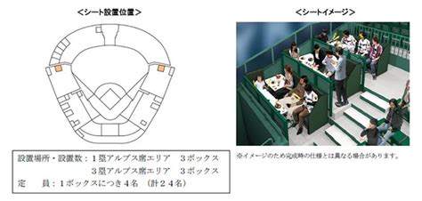 阪神甲子園球場に新たなシートが誕生しますアルプスウイングビューボックスレフトスカイビューボックスレフトスカイビューカウンターを