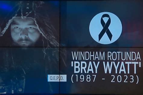 Muere Bray Wyatt Ex S Per Estrella De Wwe De Qu Muri A Sus A Os