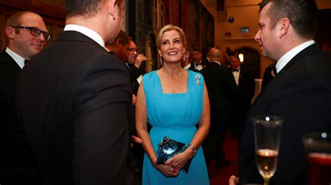 Sophie Wessex Dazzles In Gorgeous Blue Maxi Gown At Royal Awards Dinner Hello