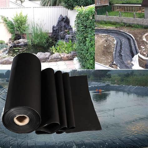 Zbyl Flexible Pond Liners Hdpe Fish Pond Mm Gardens Pools Membrane