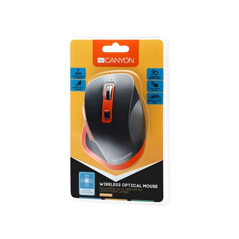 CANYON CNS-CMSW14BO Convenient Wireless Mouse With a Gaming-grade Sensor