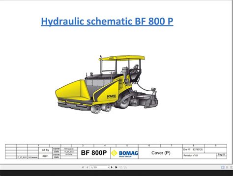 Bomag Bf P Hydraulic Schematic Drawing No Pdf