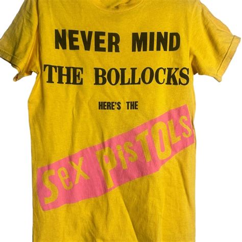 Vintage Sex Pistols Never Mind The Bollocks Tshirt Gem