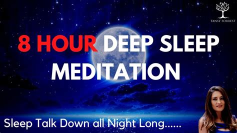 8 Hour Deep Sleep Hypnosis With Subliminal Sleep Affirmations Female