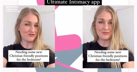 Christian Friendly Positions For The Bedroom Tiktok S Leading Christian Sex Influencer Gives