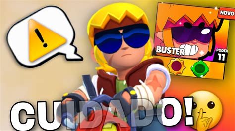 O Segredo Do Novo Brawler Buster Do Brawl Stars Youtube