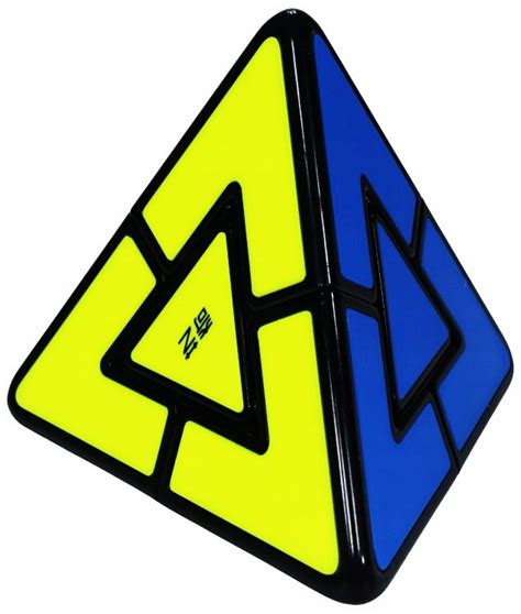 Oryginalna Kostka Logiczna QiYi Pyraminx Lite Podstawka Rubiks