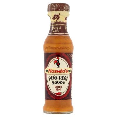 Nandos Sauce Extra Hot Peri Peri 125g Bottle Sm Biltongandboerewors