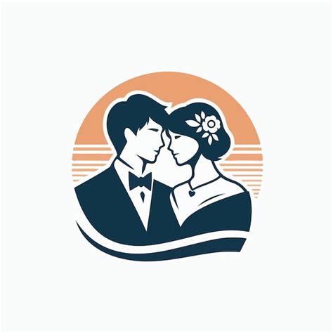 Couple Logo Illustration Premium Ai Generated Vector