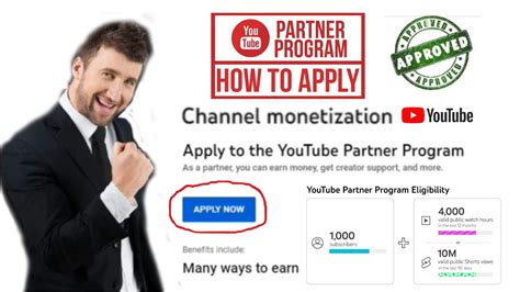 How To Apply For Youtube Monetization Youtube Partner Program