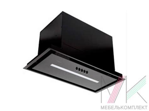 Врезной блок Konigin Extra Black 60, ширина 600мм, макс.производ.1000м3/час