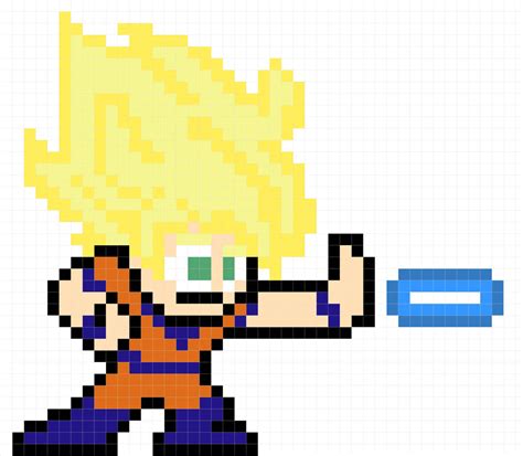 8-Bit Goku by marcdorris on DeviantArt