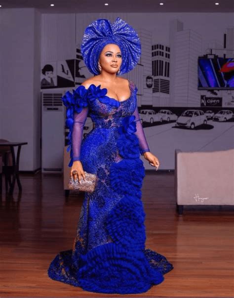 Amazing Ways To Style Royal Blue Aso Ebi Gorgeously Davina S Blog