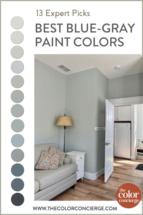 Blue Gray Paint Color For Living Room Baci Living Room