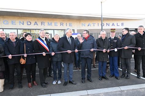 ETANG SUR ARROUX La nouvelle gendarmerie présente un cadre de