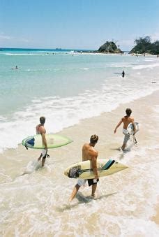 Byron Bay Surfing - Byron is a popular destination for surfers