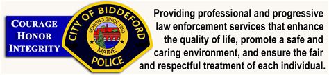 Biddeford Police Department Biddeford Me